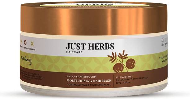 Just Herbs Shirolepam Hair, Scalp Treatment Mask for Smooth, Strong & Frizzy Hair