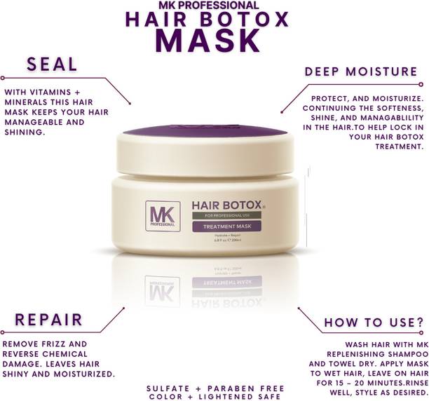 MK Professional Hair Treatment Mask Hydrate & Repair Your Hair For Professional Use
