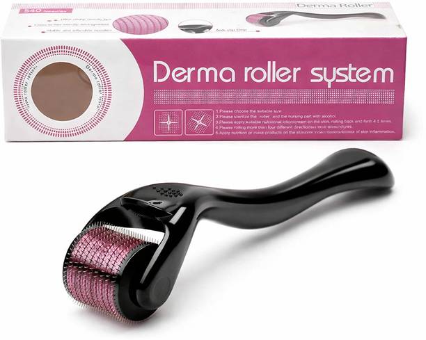 RUGY Derma Roller For Hair Growth With 540 Titanium Needles 0.5mm