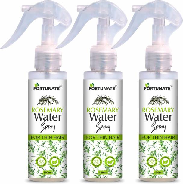 FORTUNATE Organic Rosemary Water For Hair Repair Spray - Pack of 3