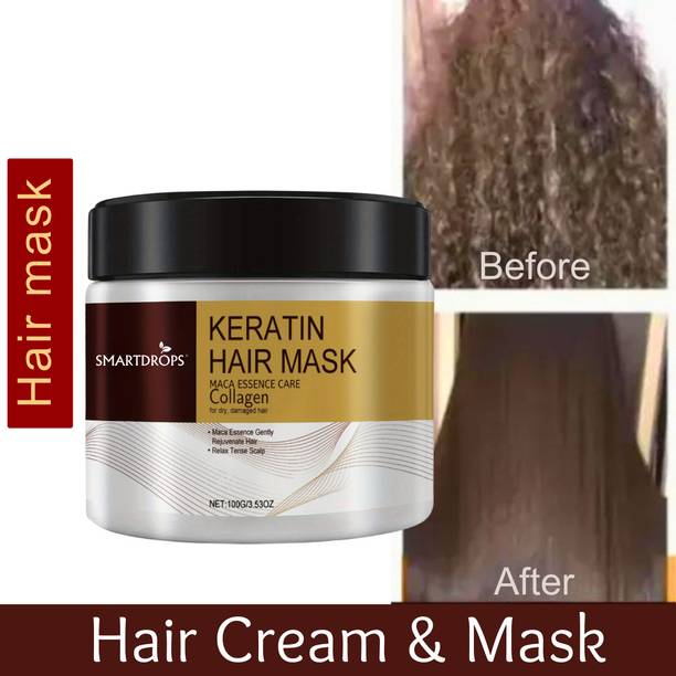 smartdrops Keratin Hair Cream For Natural Hair Growth Prevent Hair Fall | Hair Cream