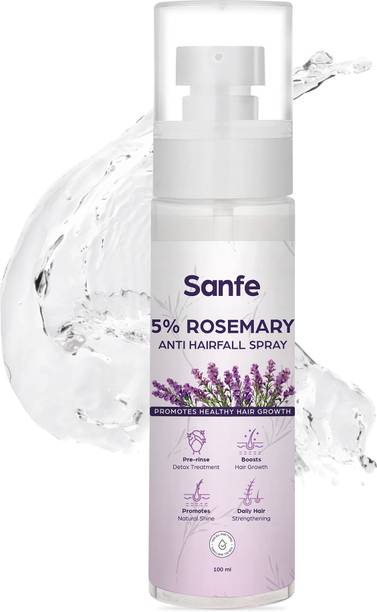 Sanfe 5% Rosemary Anti Hairfall Spray For hair growth natural shine reduce hairfall