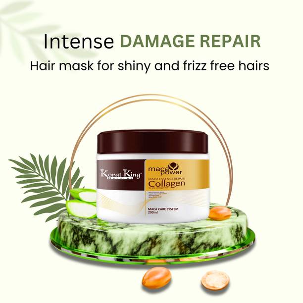 KORAT KING kartseell Collagen Keratin Straightened Hair Treatment Deep Repair Hair Mask