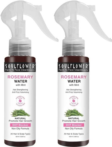 Soulflower Rosemary Water with Mint - Pack of 2