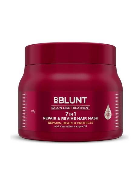 BBlunt 7 in 1 Repair & Revive Hair Mask for Upto 100% Damage Repair