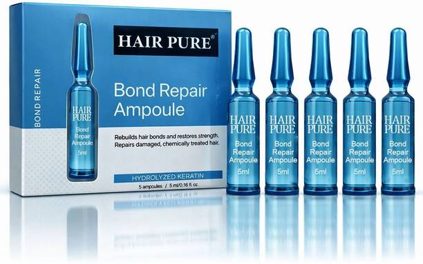Hair Pure Bond Repair Hair Ampoule with Keratin for Damaged & Weak Hair Care