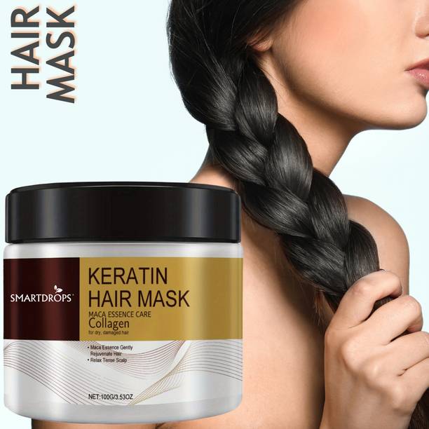 smartdrops KERATIN HAIR MASK FOR DRYNESS CARE OF HAIR FOR MEN & WOMEN