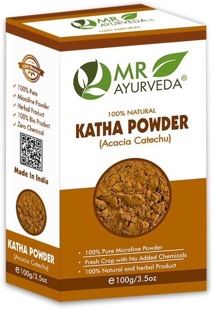 MR Ayurveda 100% Herbal Katha Powder | Used in Hair and Skin Care Routines