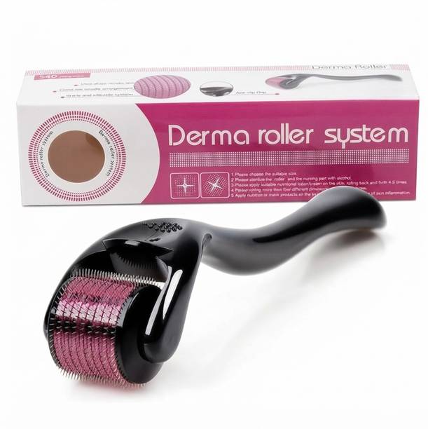 RUGY Derma Roller For Hair Growth With 540 Titanium Needles 0.5mm
