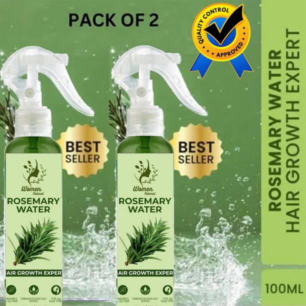 women natural Rosemary Water Hair Spray for Hair Growth, Hair Fall Control 02
