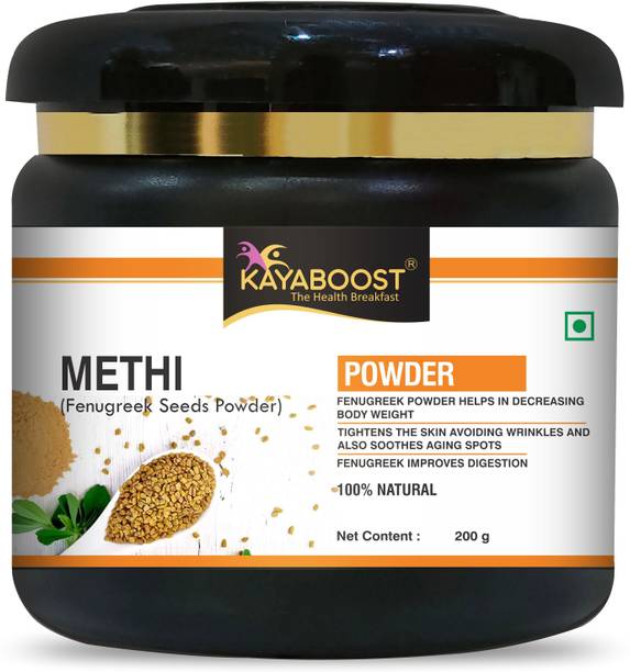 KAYABOOST Fenugreek (Methi) Powder-100% Pure Natural Herbal for Hair Growth