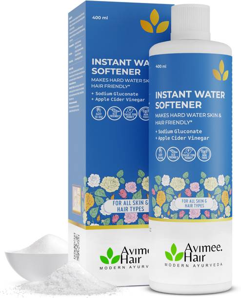 Avimee Herbal Instant Water Softener for Hairfall Control, Maintains pH | Hair & Skin Friendly