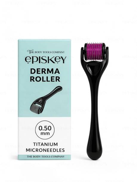 Episkey Derma Roller 0.5 mm with 540 Titanium Micro-Needles for Hair Growth