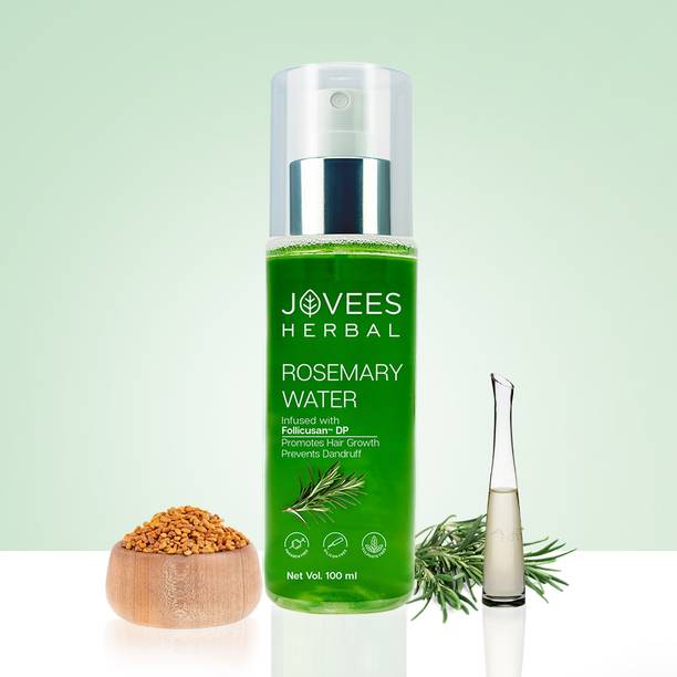 जोवीस हर्बल Rosemary Water Spray for Hair Growth With Follicusan DP for All Hair Types