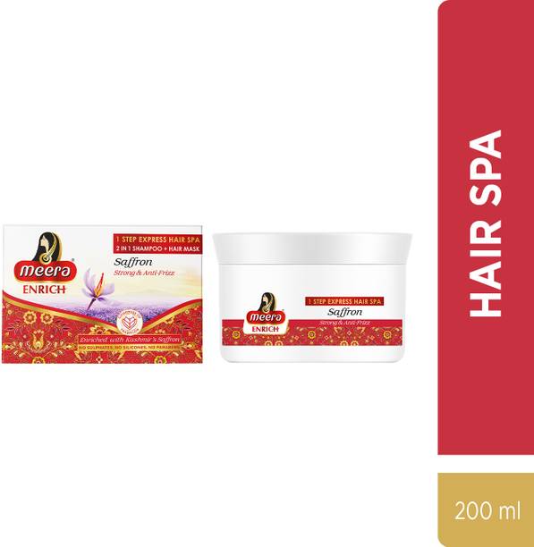 मीरा Enrich 1 Step Express Hair Spa For Strong Frizz Free Hair,Paraben &Sulphate Free