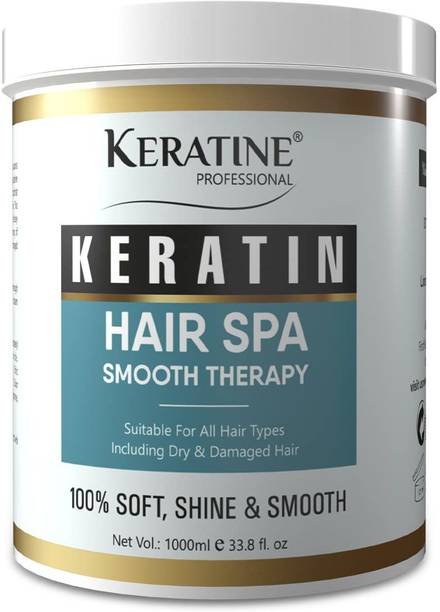 KERATINE PROFESSIONAL PREMIUM KERATIN HAIR SPA SMOOTH THERAPY | 100% Soft, Shine & Hair Repair