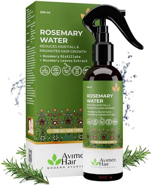 Avimee Herbal Rosemary Water For Hair Growth | Mist Spray for Hair Fall Control & Hair Shine