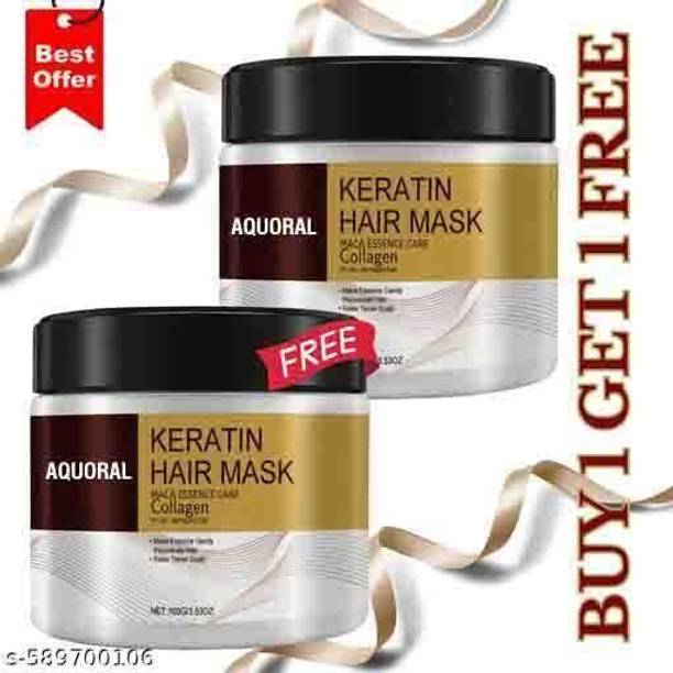 AQUORAL Hair Mask| Enriched with Keratin & Argan oil for hair | Keratin Hair Mas