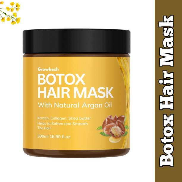 Growkesh Botox Hair Mask for Hair Fall Control & Intense Damage Repair