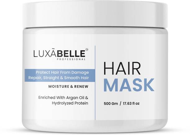 LUXABELLE Hair Mask For Hair Dry&Damage repair And Frizz-Free hair up to 72 hours.|500g