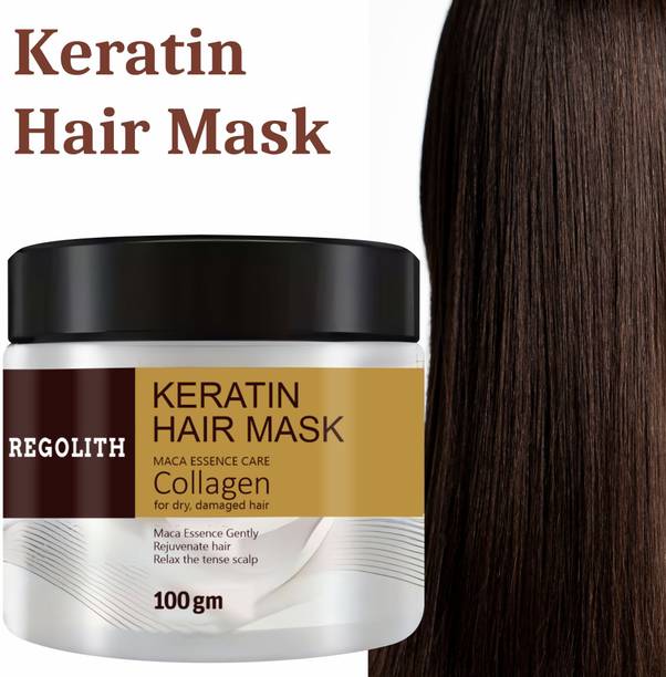 Regolith Collagen-Infused Keratin Hair Mask for Intense Moisture and Hair Growth Support