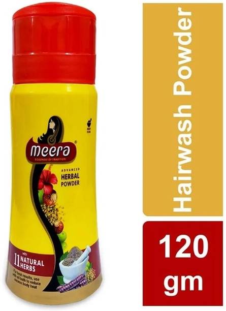 Meera Herbal Hair Washing Powder - Reducing Hair Damage, Reduce Hairfall