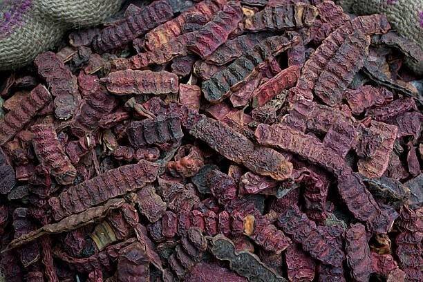 SSG PRODUCTS Herbal Raw Shikakai Dried Form/Natural Shikakai Ancient 500 Gram/Acacia Concinna