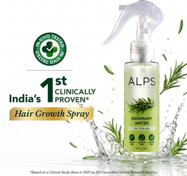 Alps Goodness Rosemary Water for Hair Growth, Hair Spray to Promote Regrowth & Reduce Hairfall