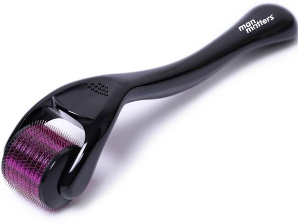 Man Matters Derma Roller for Hair Growth | 0.5mm Titanium Alloy 540 Micro Needles For Men