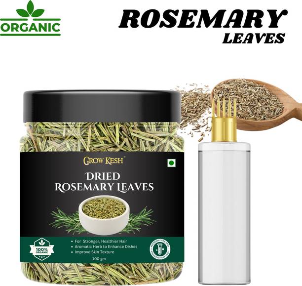 Growkesh Rosemary Dried Leaves for Hair Nourishment and Care