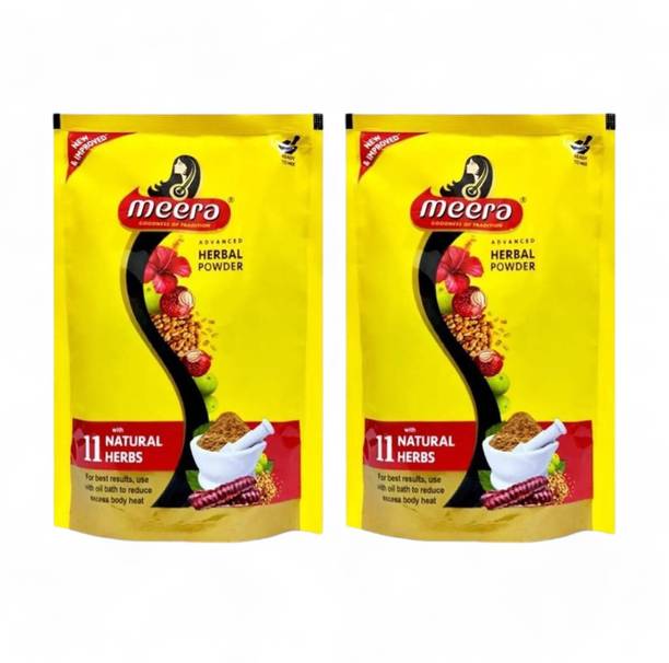 मीरा Hair Wash Powder - 80g (Pack Of 2)