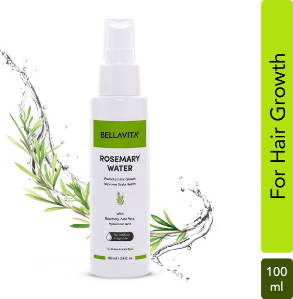 BELLAVITA Rosemary Water for Hair Regowth| Strengthens Hair|For All Hair Types,Mist Spray