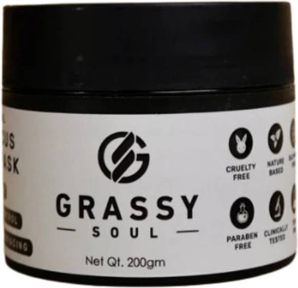 Grassy Soul Deep Nourishing Hair Mask for Smooth, Shiny & Frizz Free Hair Repair Treatment