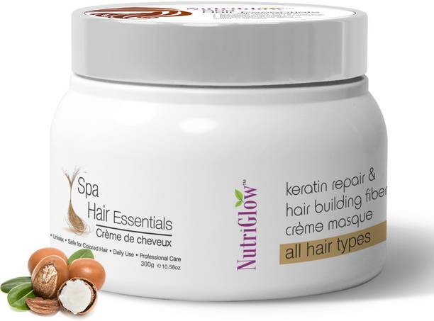 न्यूट्रीग्लो Spa Cream with Keratin for Deep Nourishment, All Hair Types