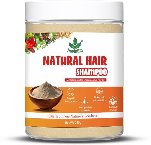 Havintha Natural Methidana Shampoo Powder For Hair Growth & Scalp Clean
