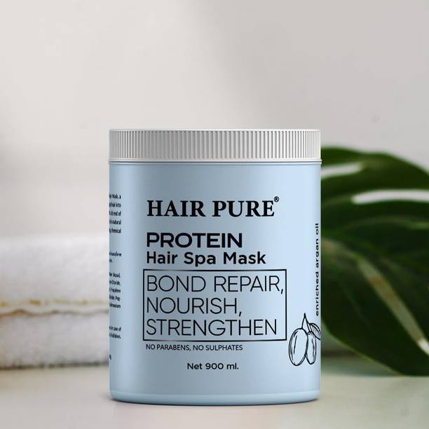 Hair Pure Protein Spa Mask | Bond Repair & Nourish | Strengthen Revitalize & Strengthening