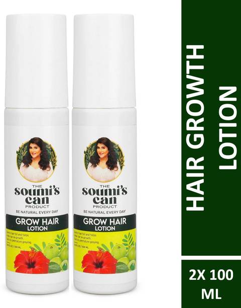The Soumi's Can Product GROW HAIR LOTION (PACK OF 2)
