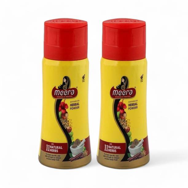 मीरा Herbal Hair Wash Powder - 120g (Pack Of 2)