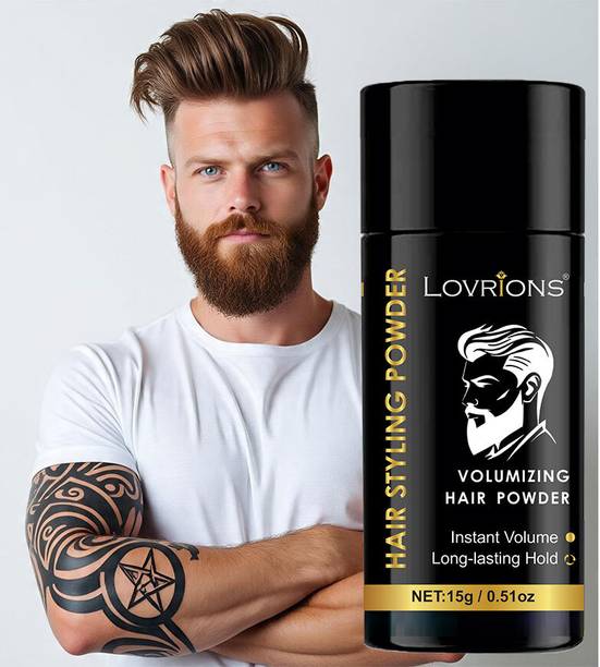 LOVRIONS Hair Volumizing Powder Wax strong hold | Matte Finish | 24 hrs hold| Hair Styler Hair Powder