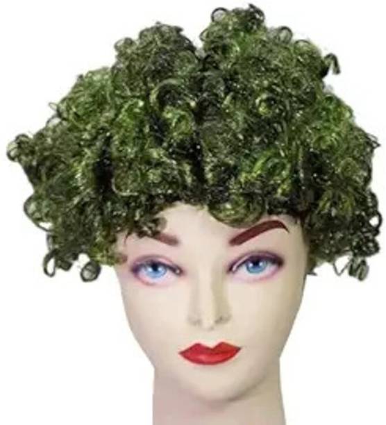 Brown Leaf Short Hair Wig