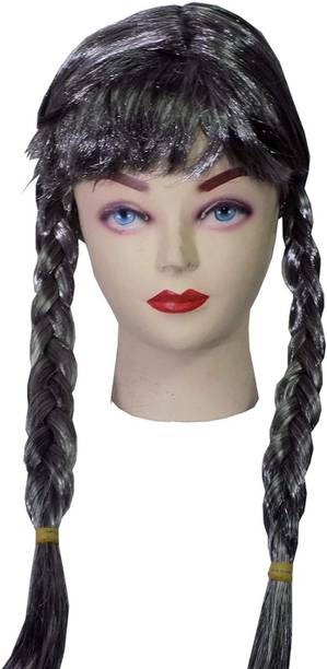 Brown Leaf Long Hair Wig