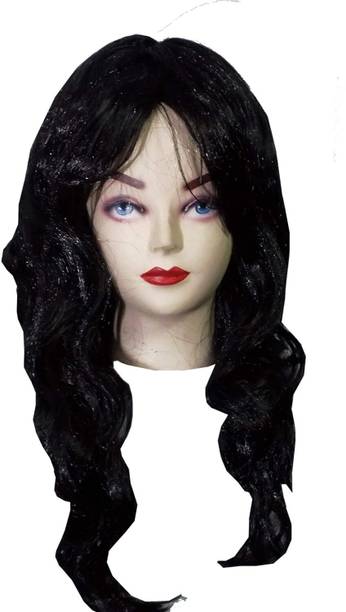 Brown Leaf Long Hair Wig