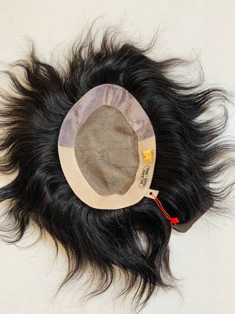 Omemi Blake hair patch size (9x7) 100% Human hair thin skin base Hair Extension