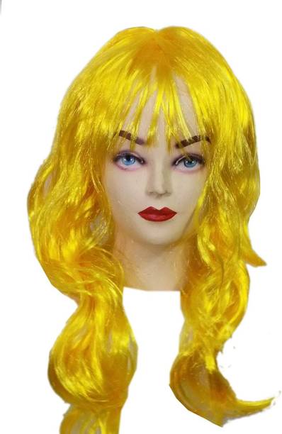 Brown Leaf Long Hair Wig