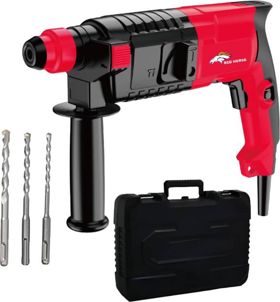 RanPra 20mm Hammer Drill Machine with 3 Bits for Making Holes in Wood/Metal ETC. Hammer Drill