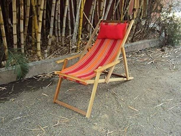 pachaihammocks bright red deck chair Wooden Foot Hammock