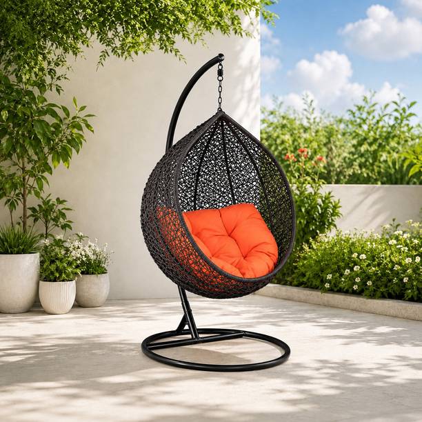 Lux style furnitures Papaya_swing_with_stan Steel Large Swing