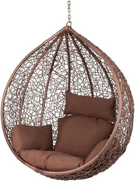 UrbanEscape Ceiling Hanging swing without stand for Balcony/terrace/outdoor Iron Large Swing