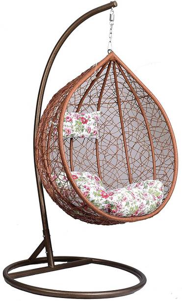 IRIS 1 Person Hanging Egg Chair Swing Steel Large Swing