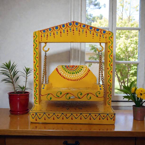 Dev Narayan Art Dev01 Wooden Small Swing